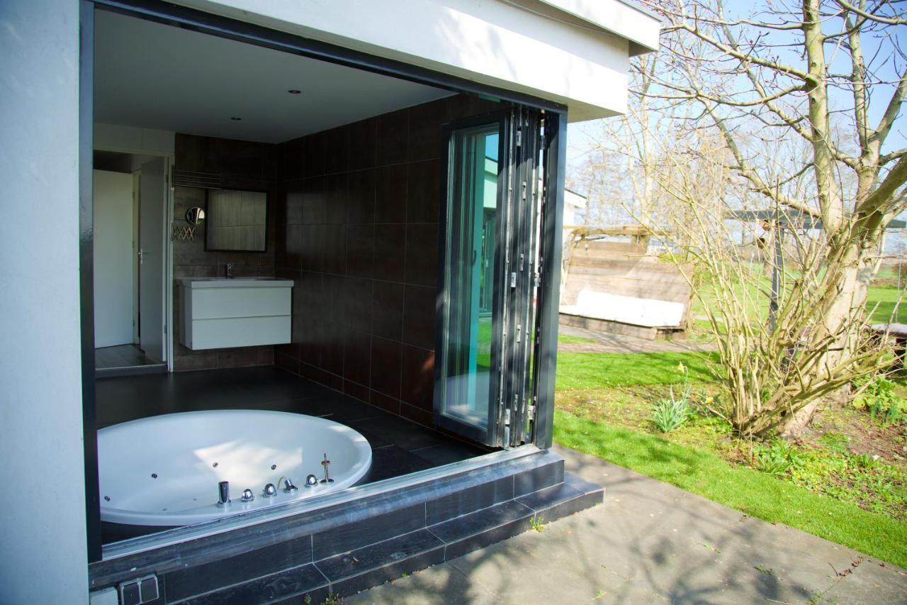 Bungalow Haarlem Amsterdam With Jacuzzi Vijfhuizen Exterior foto