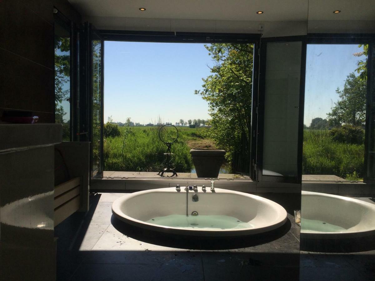 Bungalow Haarlem Amsterdam With Jacuzzi Vijfhuizen Exterior foto